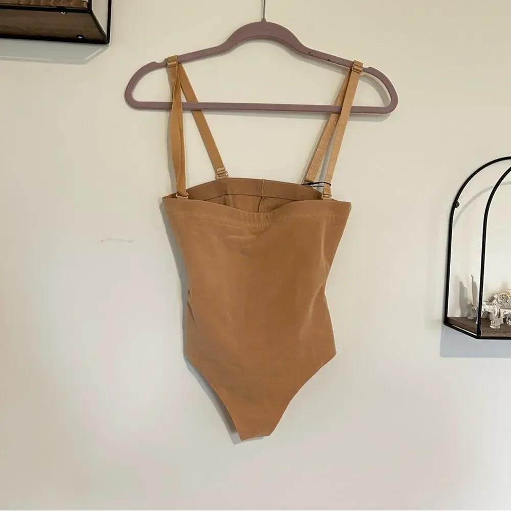 NWT‎ Honeylove Superpower Seamless Sculpting Thong Bodysuit Size Large